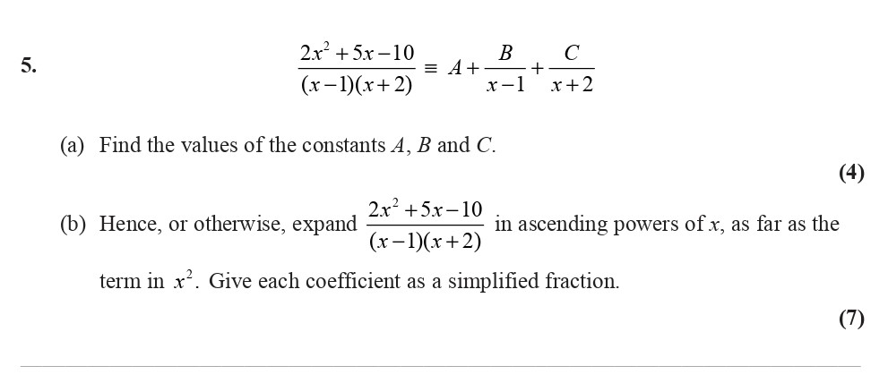 Find-the-values-of-the-constants-A,-B-and-C-Edexcel-A-Level Maths Pure-Question 7-2010-Paper 6.png